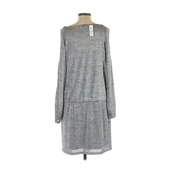 WHBM Embellished Cold Shoulder Jersey Dress NEW! - Picture 4 of 8